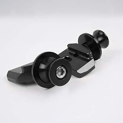 Motorcycle CNC Aluminum Rear Wheel Fork Axle Slider Swingarm Spools Stand Pick Up for H.onda CB650R CBR650R CB 650R CBR 650R CB 650 R CBR 650 R 2019 2020 2021 2022 2023 (Black) - color: Black
