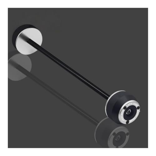 Frame Sliders Rear Front Axle Fork Crash Slider Accessories for Yam&aha MT-03 MT03 2015-2022 2023 2024 Motorcycle Wheel Falling Protector - color: Front silver wheel