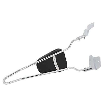 Passenger Backrest Pad Tall Sissy Bar for Honda VTX 1300 1800 VTX1300 VTX1800 N R S T 2002-2009, Chrome