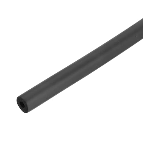 uxcell Foam Tubing for Handle Grip Support, 8mm(5/16") ID 18mm OD 1m Length Black - color: Black, size: 8mm x 18mm x 1 m