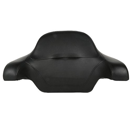 TCT-MOTORPARTS Chopped Trunk w/Wrap-Around Backrest Two-Up Mount Rack Fit For Harley STREET GLIDE 2018-2019 Raod Glide Special 2018 2019 Wicked Red - color: Fit for Wicked Red #3