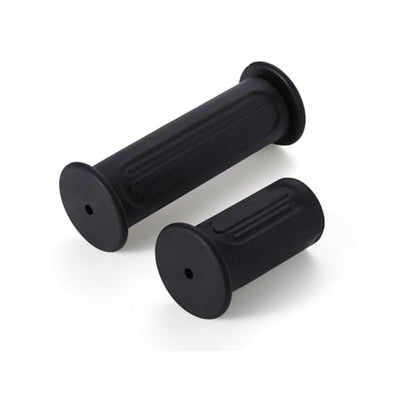 KAMIER Handlebar Grips for Razor MX350 MX400 MX650 MX500 SX500 Mcgrath Dirt Bike E325 E300 E200 E100 Pocket Mod Electric Scooter Dirt Quad 4 Wheeler RSF650 Off Road Motocross Mini Pocket Bike Parts - color: black