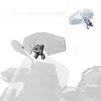 For 390 790 890 1290 Adventure Motorcycle Windshield Heighten Extension Windscreen 390 790 890 1290 adventure (Grey) - color: Grey