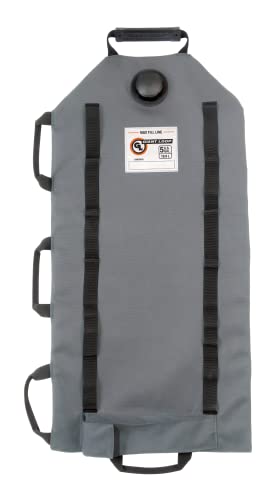 Giant Loop Armadillo Bag, Utility Bladder for Safe Transport and Storage of Powersports and Automotive Fluids, for Motorcycles, UTVs, ATVs, 5-Gallon - color: Gray, size: 5-Gallon