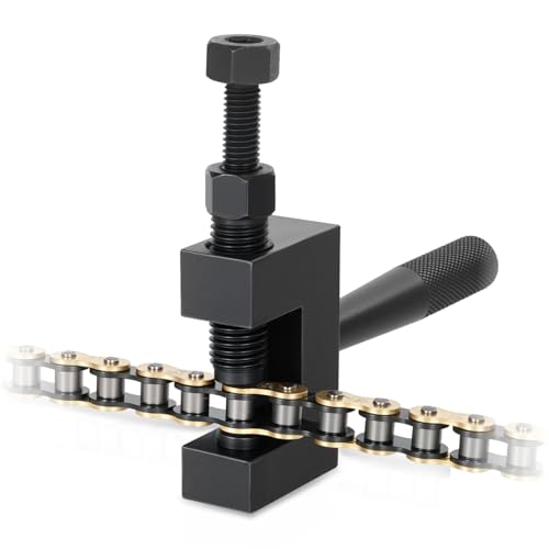 DYC Professional Chain Breaker Tool 420–530 with 2 Replaceable Cutting Pins & Hex Key, Fits 40/410/415/420/428/50/520/525/530 Roller Chain for Motorcycle/ATV/Mini Bike/Pit Bike/Dirt Bike & Go Kart - size: PRO Chain Breaker 420-530