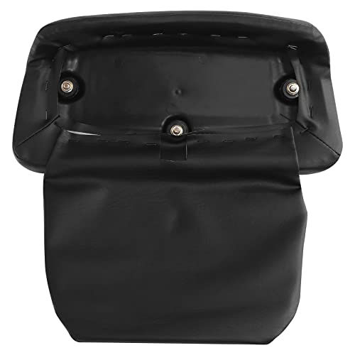 TCT-MOTORPARTS Wicked Red Chopped Luggage Trunk w/Backrest Pad Black Two-Up Mount Rack Fit For Harley Road Special Glide Special STREET GLIDE 2018 2019 - color: Fit for Wicked Red #2