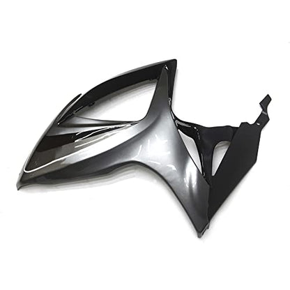 FLPRO ABS Plastic Full Fairing Kit Fit for Suzuki 06 07 GSXR600 GSXR750 K6 2006 2007 GSX-R600 GSX-R750 Fairings Injection Mold Motorcycle Bodywork Gloss Grey Black Cowlings - color: Grey Black