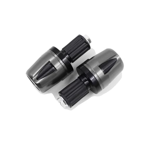 Motorcycle Handlebar Protector Frame Slider Handlebars Grips Bar Ends Universal 7/8" Vibration Heavy Weights Plug Handle Sliders For Dirt Bike(GRAY) - color: GRAY