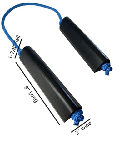 Low Profile Wheel Chock - Personalized - Made in The USA, Blue