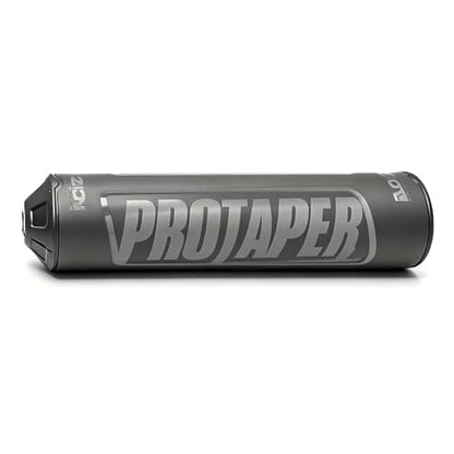 Motorcycle Handlebar Pad Universal Powerspor Long Round Chest Sponge Pad for ATVs Dirt Pit Bike Compatible with Motorcross UTV (Black Grey)