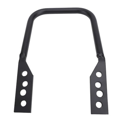 Motorcycle GPS Phone Navigation Bracket, 12mm Iron Tubing Construction Motorcycle GPS Navigation Mount Bracket, Front Bar Phone Holder with Adjustable Height Holes for