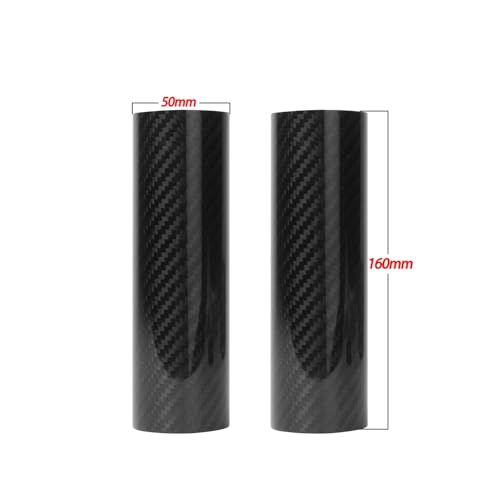 Fit for Most Motorcycle 160-260MM Carbon Fiber Adjustable Front Fork Shock Guard Protector for KTM Honda YAM&AHA SUZ&UKI (Length:160MM) - size: Length:160MM