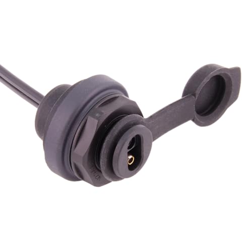Optimate Cable O-20, Weatherproof SAE Socket, Front Panel Mount - style: OptiMATE PANEL MOUNT: SAE Socket to SAE