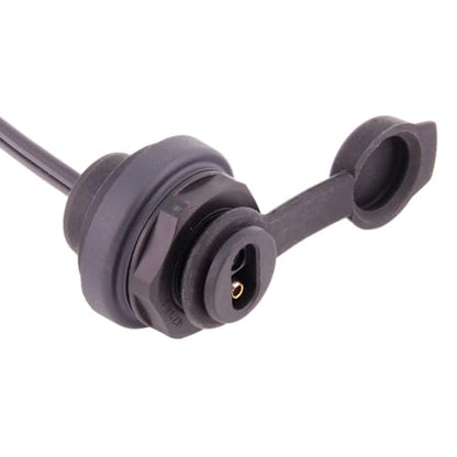 Optimate Cable O-20, Weatherproof SAE Socket, Front Panel Mount - style: OptiMATE PANEL MOUNT: SAE Socket to SAE