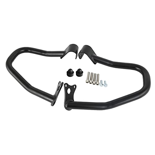 TCT-MOTORPARTS Engine Guard Highway Crash Bar Guard Support Fit for Indian Scout 2015-2024; Scout Bobber ABS 2018-2023; Scout Sixty 2016-2024 (Repl. 2881756-156) Black - color: Black