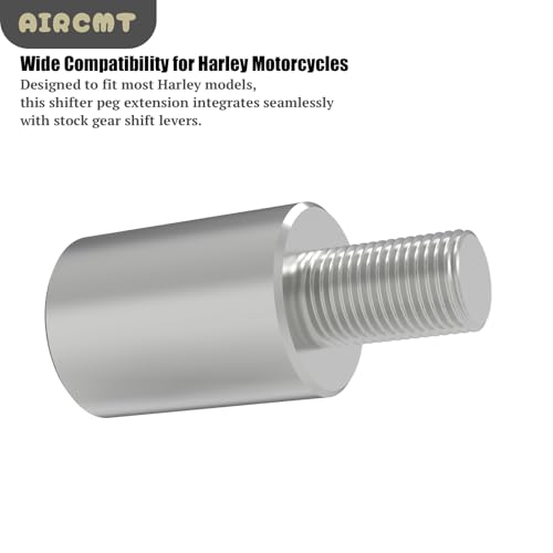 19mm Gear Shift Lever Foot Peg Extension Fits for Harley Davidson - size: 19mm(Extension), style: 5/8''(16mm) Diameter