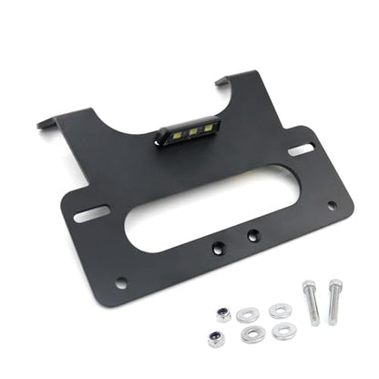 Motorcycle Fender Eliminator Bracket Tail Tidy with License Plate Light Fit for GSX-R 1000 2005-2008