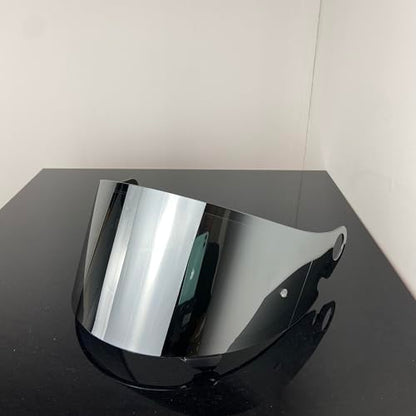 CPB-1V Helmet Shield for GLAMSTER,Replacement Motorcycle Helmet Visor Compatible with GLAMSTER (Silver) - color: Silver