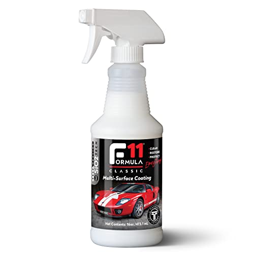 TopCoat F11 Car Polish & Sealer for Cars, Motorcycles, RVs and More – Water-Based Alternative to Ceramic Car Wax - 16 oz F11 Top Coat Spray Bottle - style: 16oz