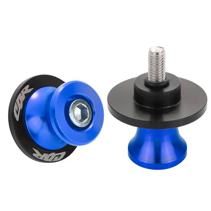 2Pcs Motorcycle Swing Arm Spools for Honda CBR150 CBR100F CBR1000RR CBR1100XX CBR125 CBR250 CBR400RR CBR400F CBR450SR CBR600RR CBR900RR CBR954RR Aluminum (Blue) - color: Blue
