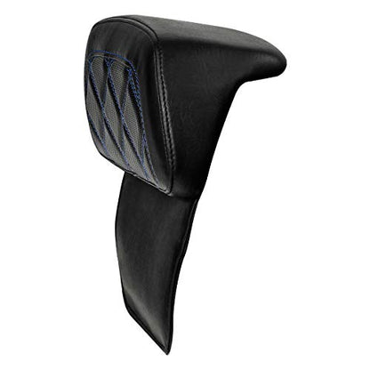 Razor Chopped Trunk Backrest Pad Fits For Harley Touring 2014-2023 Tri Glide Road King Street Glide Road Glide Electra Glide Pack - color: Style D# 4