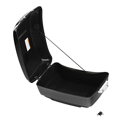 Color-Matched King Tour Trunk Luggage Trunk w/Latch Liner Fits for Harley 14-later Road King, Road Glide, Street Glide, Electra Glide Standard, select CVO and '21-later FLH - color: BStyle #01