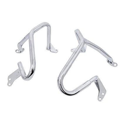 CHIFUN Engine Guard Front Highway Crash Bars Replacement for BMW R1250RT R1250 RT 2018-2022 Chrome Steel Motorcycle Frame Protection Bars - color: Chrome