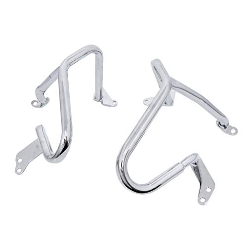 CHIFUN Engine Guard Front Highway Crash Bars Replacement for BMW R1250RT R1250 RT 2018-2022 Chrome Steel Motorcycle Frame Protection Bars - color: Chrome