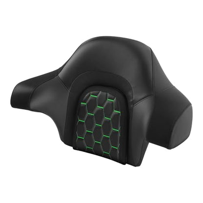 C.C. RIDER King Chopped Wrap Around Backrest Fit For Harley 2014-LATER Touring Road Glide Street Electra Glide Ultra Limited