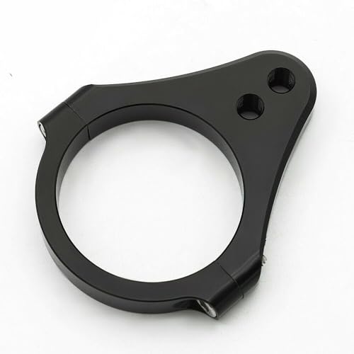 40mm CNC Aluminum Motorcycle Fork Tube Brackets Steering Damper Frame Mounting Clamp Foot Fixer Hardware Parts Stabilizer Universal - size: 40mm