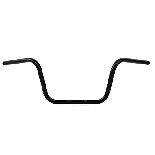 TCMT 10" Rise Ape Hanger 1" Handlebars Fit For Harley-Davidson FLST FXST Sportster XL Custom Application - color: Black, size: 10" Rise
