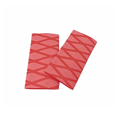 Non Slip Motorcycle Handlebar Grips Heat Shrinkable Rubber Cover Universal Fit for Scooter Moped Handlebar Tuning Accessories - color: Red
