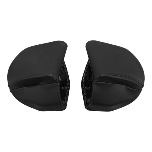 TCMT King Motorcycle Trunk Box Black Latch Wrap Backrest Speakers Fit for Harley 2014-2025 Touring CVO Road King Road Glide Street Glide Electra Glide Pack - color: Set F#2