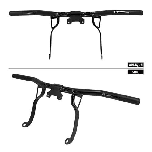 Motorcycle Crash Bar Engine Guard Highway Crash Bar Fit for Harley Touring Street Glide Road Glide Road King Electra Glide Ultra (B- Engine Guard for 14-23 Touring) - size: B- Engine Guard For 14-23 Touring