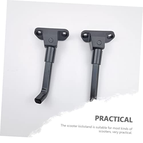 Abaodam 1 Set Convenient Detachable Kickstand for Scooters Strong and Durable Parking Support Easily Installs with Bottom Bracket Mount Suitable for Various Environments Compatible with
