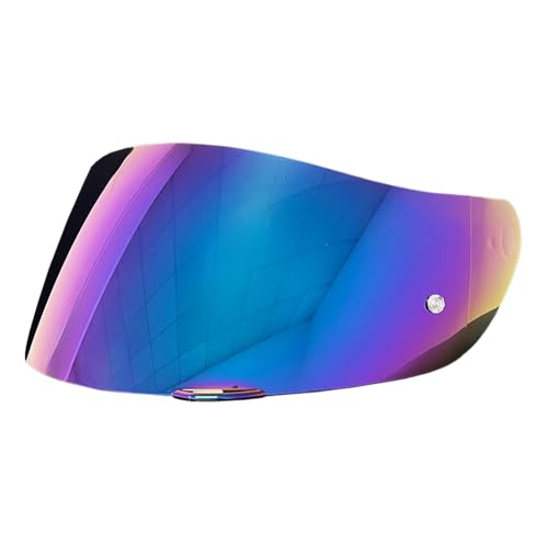 K1 Motorcycle Helmet Shield for K1, K1S, K3SV, K5, K5S, Replacement Helmet Visor for K5 (Rainbow) - color: Rainbow