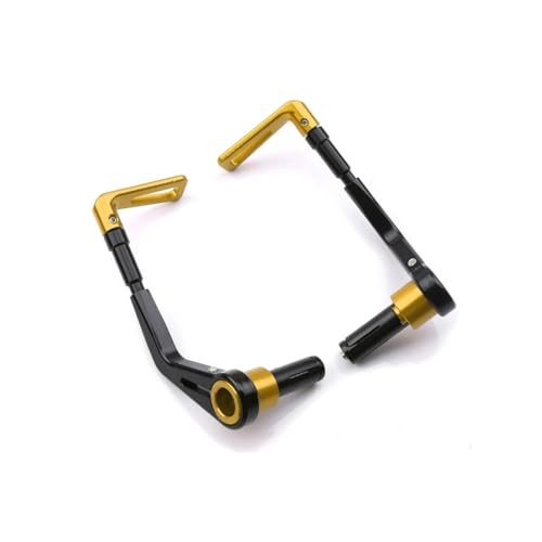 Motorcycle Handguard Lever 14mm-17mm Universal Motorcycle Handlebar Hand Guards Adjustable for MT09 MT07 for S1000RR CRF450 for - color: G
