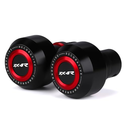 Motorcycle Frame Sliders Crash Bar Protector Compatible with Ninja ZX4R ZX4RR 2023 2024 2025 2026 | No Cut Kits Engine Fairing Guard Falling Protection ZX-4R ZX-4RR Accessories (red) - color: red