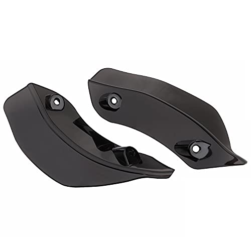 Side Fairing Wind Windshield Air Deflector for Harley Road Glide FLTRX FLTRU FLTRXS 2015-2023 Black - color: Black
