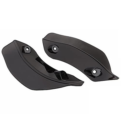 Side Fairing Wind Windshield Air Deflector for Harley Road Glide FLTRX FLTRU FLTRXS 2015-2023 Black - color: Black