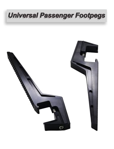 Universal Passenger Peg Extensions Compatible With Enduros and Surron Segway X160 X260 Motorcycle Dirt Bike Passenger Footpegs Pedals
