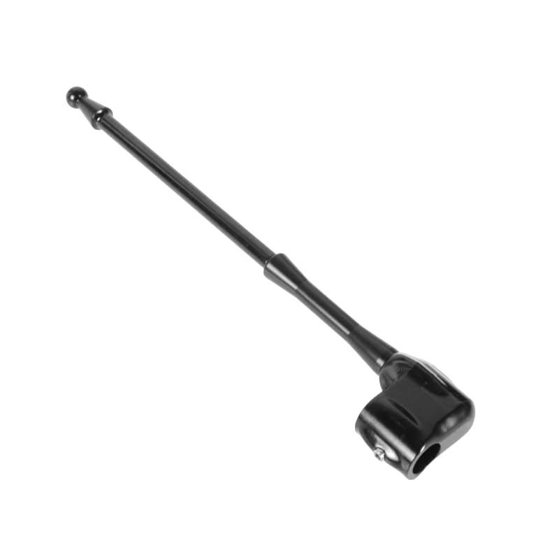 ONE.K.S Motorcycle Flag Mounts 1pcs Flag Pole Luggage Rack Vertical American USA Flagpole Fit for Honda Gold Wing GL1800 Touring Road King Street Road Glide FLHT Sportster XL883 1200 (Black) - color: Black