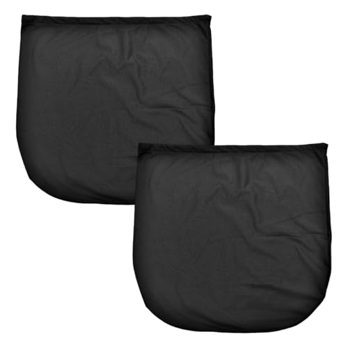 KVAEY 2 PCS Motorcycle Helmet Bag, Helmet Protection Drawstring Bag Made of Nylon Cloth, Large Capacity Helmet Storage Bag for Motorcycle Bicycle, Universal Motorcycle Accessories (Black) - color: Black, 2PCS