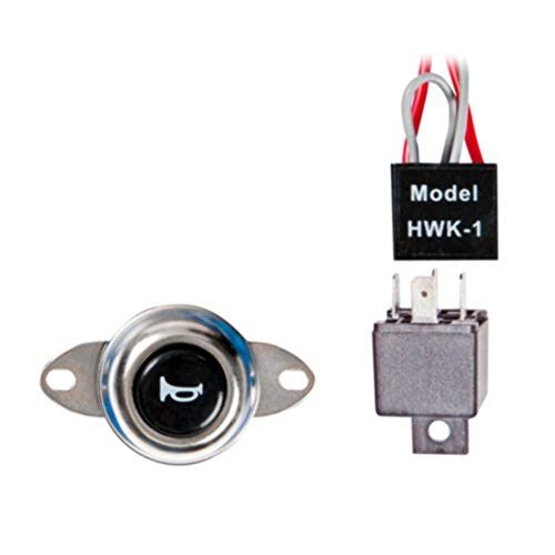 Wolo (HWK-1) Air Horn Wiring Kit with Horn Button Switch - style: Horn Wiring Kit with Horn Button