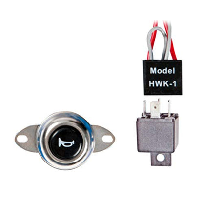 Wolo (HWK-1) Air Horn Wiring Kit with Horn Button Switch - style: Horn Wiring Kit with Horn Button
