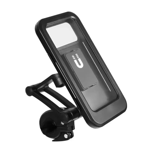 GPS Navigaton Bracket Support Motorcycle Bike Waterproof Phone Holder Magnetic 360° Swivel Adjustable Cycling Bag GPS Stand Secure Mount