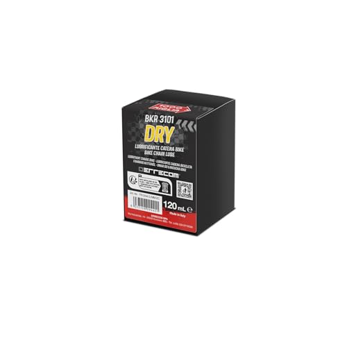 Errecom 1000 Miglia BKR 3101-4 fl oz (120 mL) Can, Dry Lube Bike Chain, for Dry and Dusty Weather Conditions, Brush Included - color: DRY - 4 fl oz (120 mL) Can