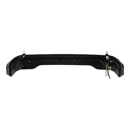 TCMT King Trunk Sequential Dynamic Flowing Red LED Brake Turn Tail Light Accent Fit For Harley 2014-2025 Touring Road King Road Street Electra Glide Tri Glide Ultra Limited Pack - color: Red Lens Black Housing B, size: Single Light