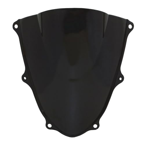 Windshield Extension Spoiler Motorcycle Windscreen Windshield Screen Deflector for for GSX-R 1000 R GSXR1000 2017 2018 2019 2020 2021 2022 2023 2024 - color: Black