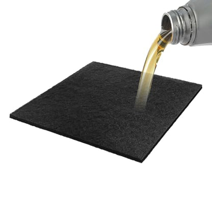 Oil Drain Splash Pad, 22" Square No Splatter Pad for Transmission Drain Pan, Heat-Resistant Oil Change Mats for Automotive Technicians & Mechanics, Car Accessories - color: 1 PCS